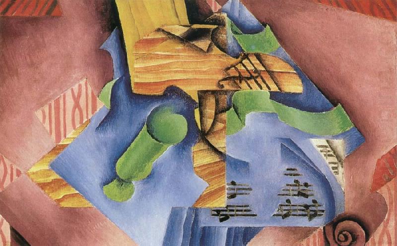 Juan Gris Fiddle and Goblet oil painting picture